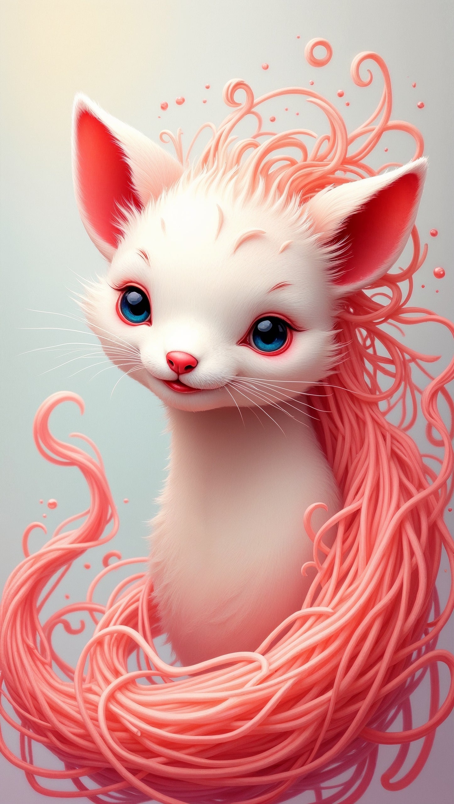 Fairytale Elegance and Soft Colors | Pixie Digital Illustration