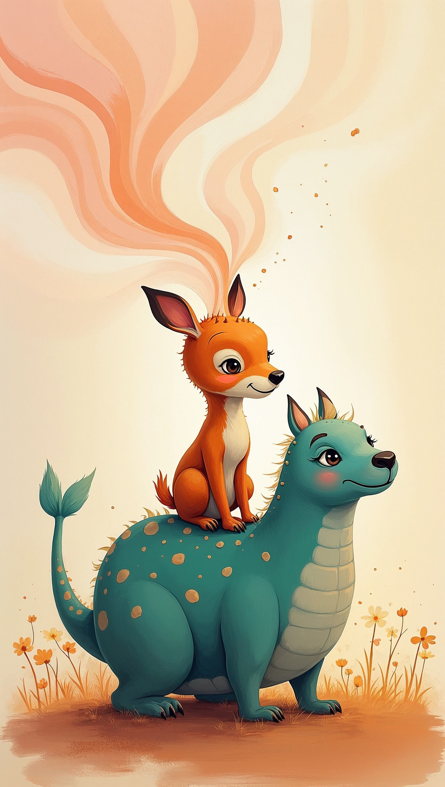 Amitié Magique et Aventures Enchantées | Pixie Illustration Digitale
