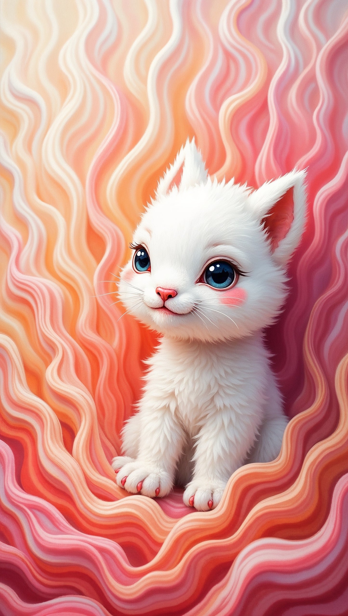 Harmonie Pastel et Douceur Mystique | Pixie Illustration Digitale