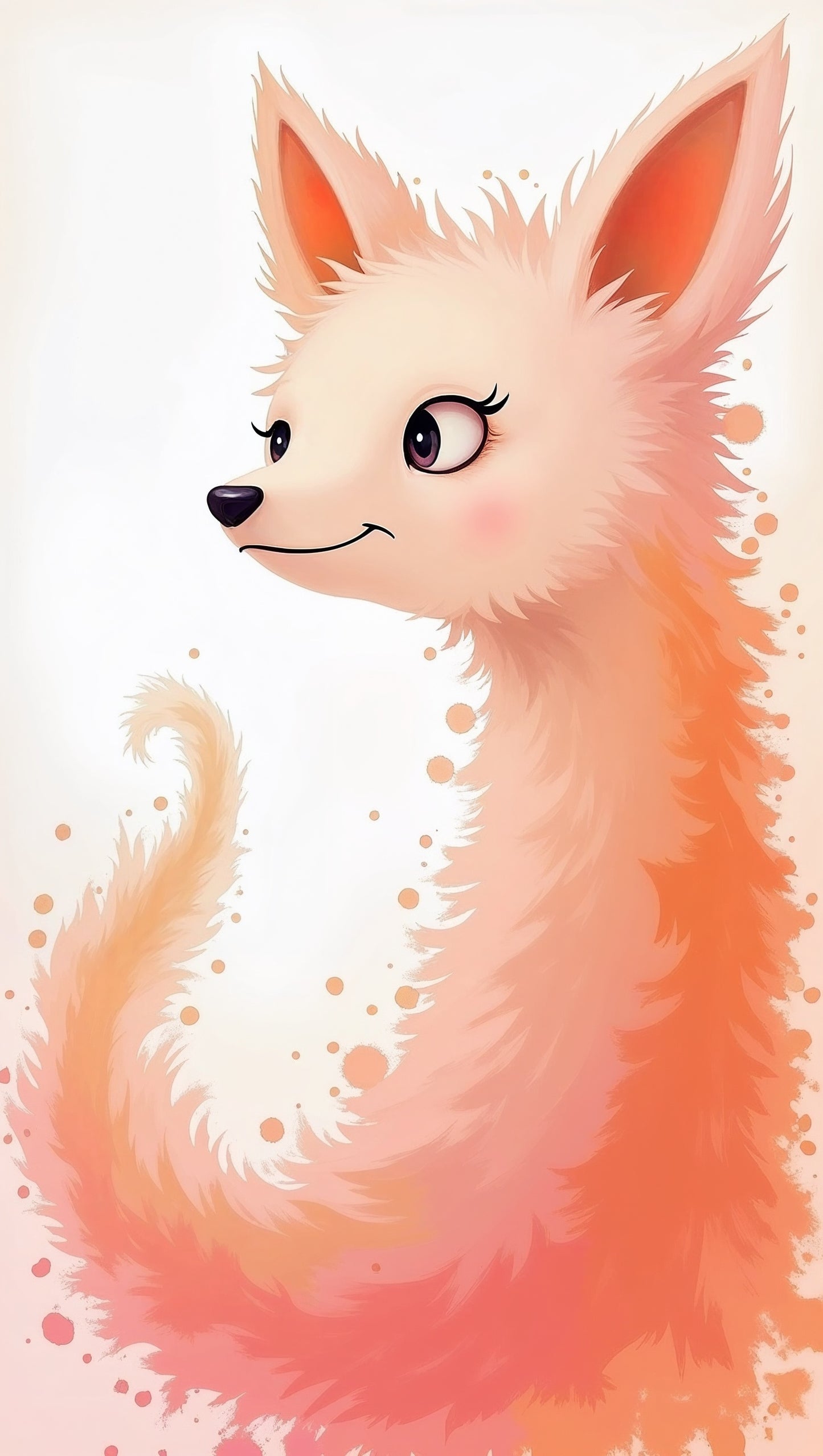 Renard Abstrait | Pixie Illustration Digitale (Copie)