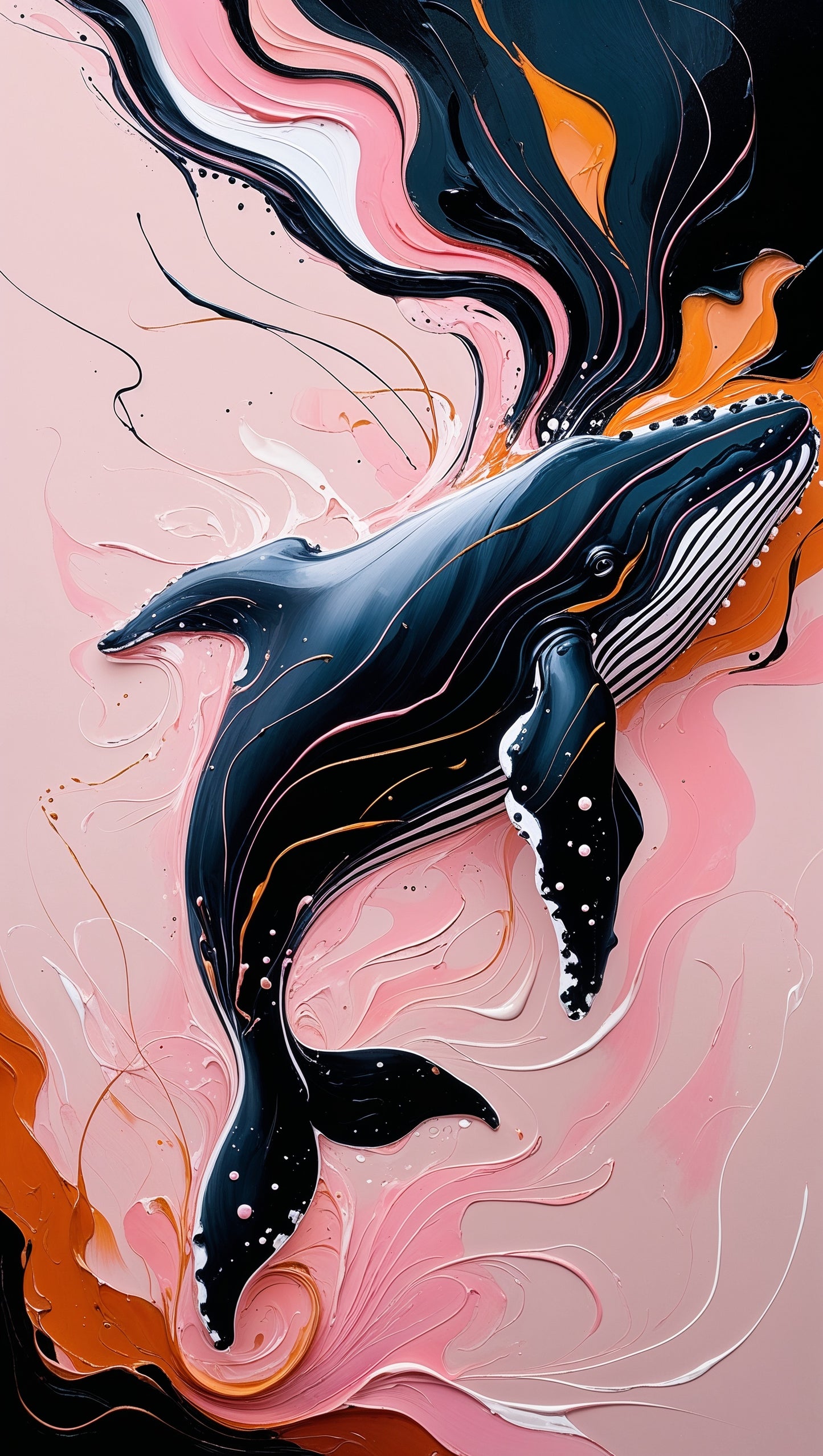 Baleine Envolée d'Éclats : illustration de Jean-Pierre Prieur