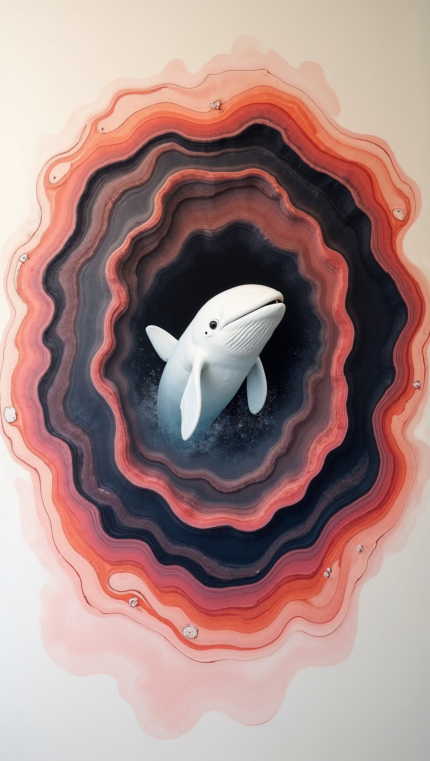 Baleine au Cœur Mystique : illustration