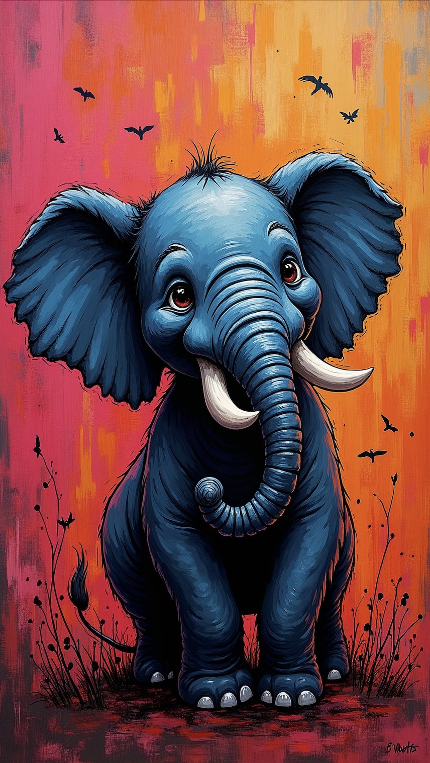 Éléphant en Art