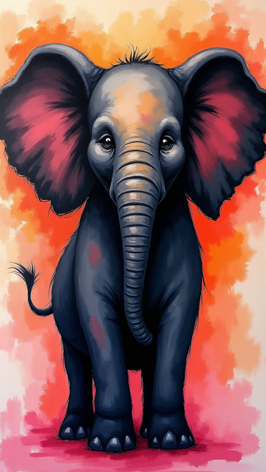 Elefante con orejas majestuosas | Jean-Pierre Prieur - El arte místico